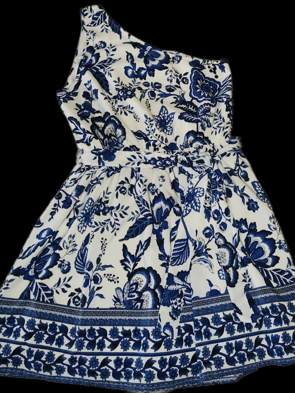 One shoulder short dress